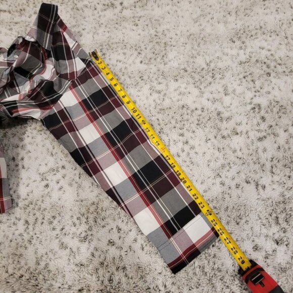 COEVALS CLUB Men's XXL Western Plaid Long Sleeve Pearl Snap Casual Rodeo Shirt - Picture 8 of 9